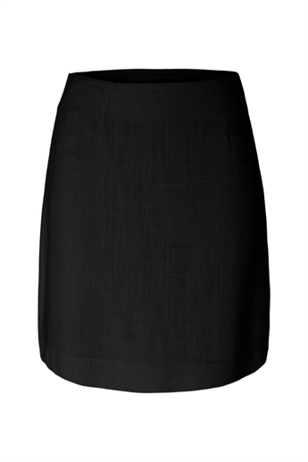 Liva Short Skirt, Black